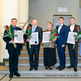 Galaõhtu „Harjumaa tänab“ toimus 20. jaanuaril 2022 Estonia Talveaias