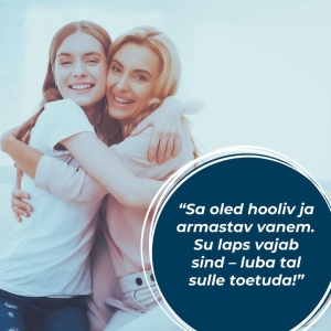 Vanemlus ja vaimne tervis, märkame ja tegutseme🙏
“Tütar istub meiega õhtusöögilauas ja vaevu puutub oma toitu. Kui küsin talt, kuidas ta koolipäev läks, ütleb ta ainult: “Hästi” ja sellega meie vestlus piirdub. Nii mööduvad kõik meie koolipäevad. Kui lähme nädalavahetusel perega välja, on ta vaikne, väldib silmsidet ja veedab enamiku ajast telefonis. Lapse isa arvab, et tegu on lihtsalt teismeaja tujutsemisega, aga kui oma tütart vaatan, peegeldub ta silmist justkui kurbust. Ma tegelikult ei tea, mis ta elus toimub.”
Oktoober on vaimse tervise kuu. 2024. aasta Eesti laste vaimse tervise uuring uuris noorte hetkelist vaimse tervise seisu ja toimetulekut:
● pea pooltel 11-19-aastastel noortel on risk depressiooni ja ärevushäire kujunemiseks;
● iga kolmas laps kogeb kiusamist;
● iga neljas laps tarvitab uimasteid;
● igal viiendal lapsel on probleeme söömisega ja sellega seotud mõtetega;
● iga kümnes laps, kellel on vaimse tervise probleem, ei otsi abi.
Lapse vaimse heaolu kaitsmisel mängivad olulist rolli sotsiaal-emotsionaalne pädevus ning toetavad peresuhted. Varateismeline iga on eriti vastuvõtlik vaimse tervise häiretele, mistõttu on lapsega usalduslik suhe ning tema muredele reageerimine äärmiselt vajalikud. Saame lapsevanemana anda endast parima, et noore heaolu ja tervist toetada.
Lapse toetamise kohta saab lähemalt lugeda tarkvanem (https://tarkvanem.ee/vaimne-tervis/)lehelt, samuti Lasteabi (https://www.lasteabi.ee/et/vaimne-tervis-lapsevanem) lehelt. Nii lapsevanematel kui ka koolidel tasub lähemalt lugeda sotsiaal-emotsionaalse pädevuse kohta (https://peaasi.ee/sotsiaal-emotsionaalne-padevus-ja-lapse-areng/).
#vaimsetervisekuu #tervisearenguinstituut