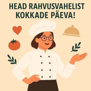 🎉 Täna, 20. oktoobril, tähistatakse rahvusvahelist kokkade päeva!👩🍳👨🍳
See päev on pühendatud kokkade töö tunnustamisele ja tervist toetava toitumise edendamisele haridusasutustes ja kogukondades üle maailma. 🌍
Täname südamest kõiki Harjumaa koolide ja lasteaedade kokkasid, kes iga päev hoolitsevad selle eest, et meie laste ja kolleegide toidulaud oleks tervislik, maitsev ja toetaks head enesetunnet. 💚 Teie töö on hindamatu – aitäh, et loote soojust ja hoolivust igasse päeva! 🌟
Kui täna märkad oma kokka, ütle talle aitäh – iga tunnustus loeb. 🙌
📸 Kui teil on toredaid hetki või fotosid tänasest tähistamisest, jagage neid julgelt – koos saame väärtustada meie toitlustajaid!
#RahvusvahelineKokkadePäev #TänuKokkadele #HOLHarjumaa #TervislikToitumine #Haridusasutused